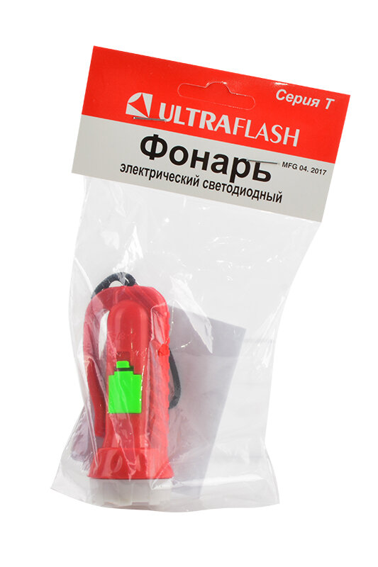 Ultraflash Фонарь Ultraflash 920-TH Красный