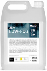 MARTIN JEM Low-Fog Fluid Жидкость для генераторов тяжелого дыма 5 л.(на водной основе)