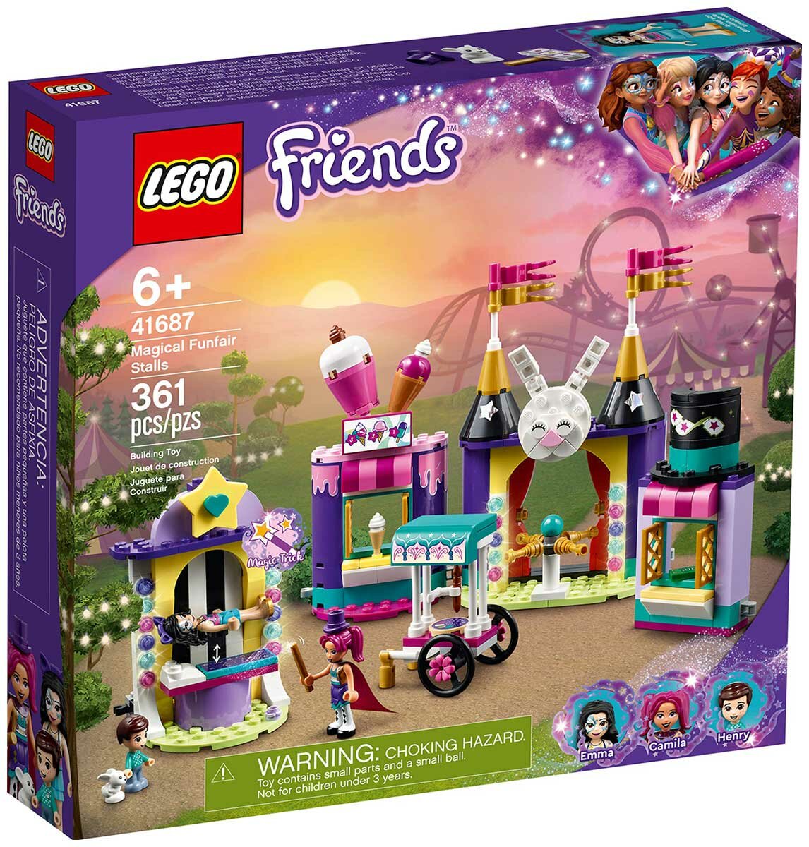 Конструктор Lego FRIENDS ''Киоск на волшебной ярмарке'' 41687