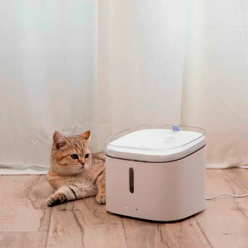 Поилка-фонтан для кошек и собак Pawbby Pet Water Dispenser (MG-WF001EU), белая - фотография № 4