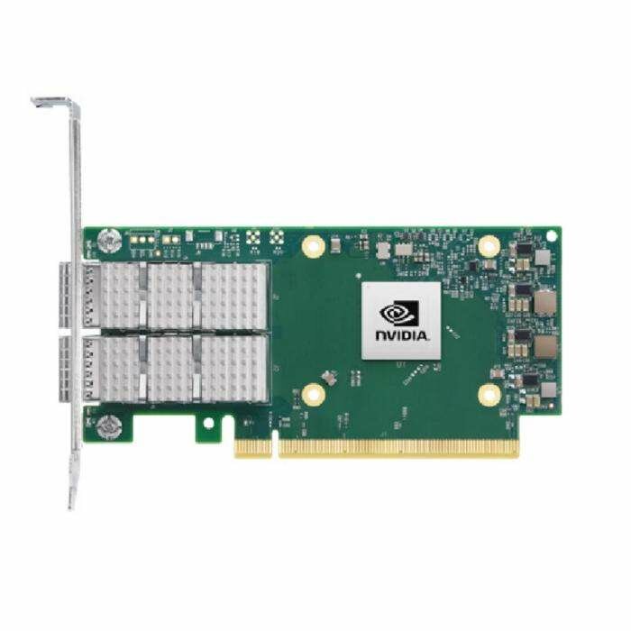 MCX623106AN-CDAT ConnectX-6 Dx EN adapter card, 100GbE, Dual-port QSFP56, PCIe 4.0 x16, No Crypto, Tall Bracket