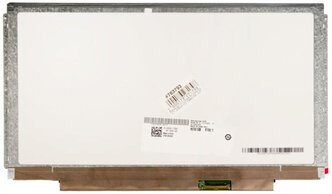 Матрица 13.3", Глянцевая, PN: B133XW03 V.1, WXGA HD 1366x768, 40 Pins, cветодиодная (LED), AU Optronics, уши Л/П слитно, TN, Slim (Тонкая)