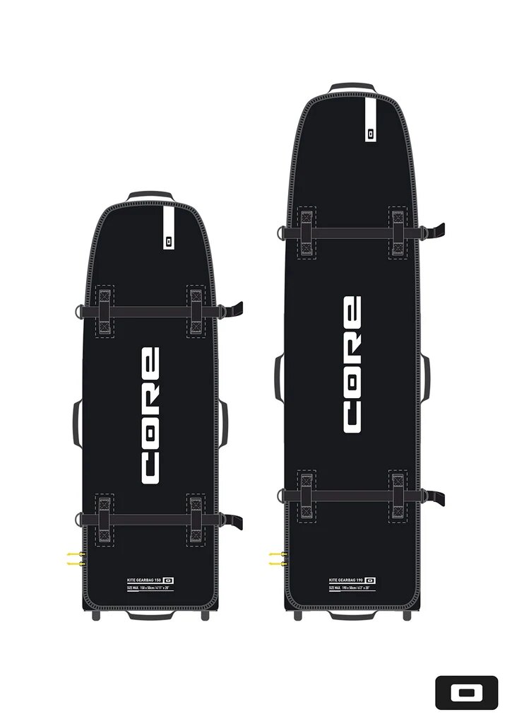 Чехол на колесах Core Kite Gear Bag 2021 - 150