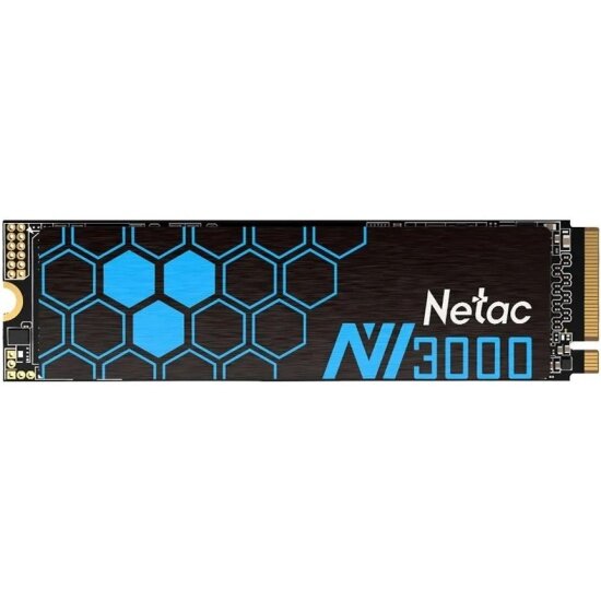 Накопитель SSD M.2 NETAC NV3000 500GB PCIe 3.0 x4 3D NAND (NT01NV3000-500-E4X)