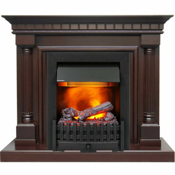 Электрокамин Dimplex Dallas с очагом Danville Black темный дуб