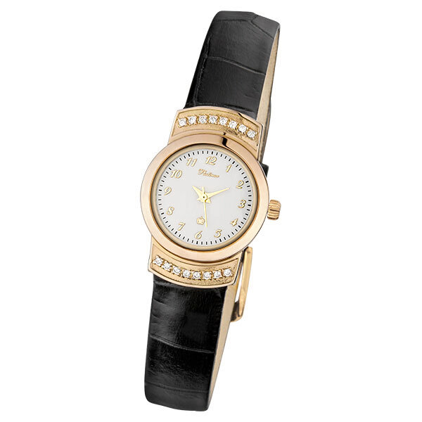 Platinor Женские золотые часы «Ритм 3» Арт.: 28156.105
