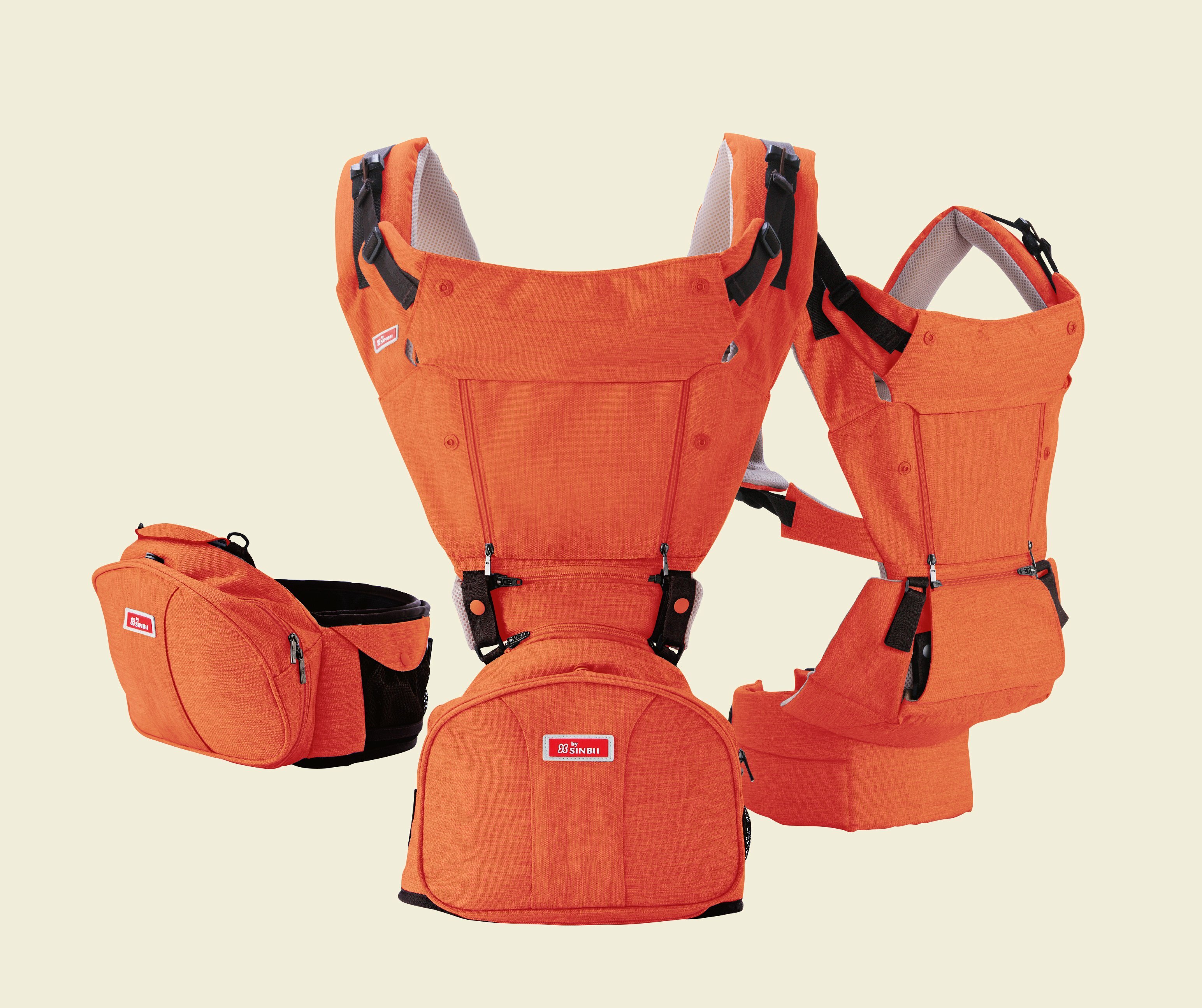  +  Sinbii Premium Hipseat S-Pocket Set. 