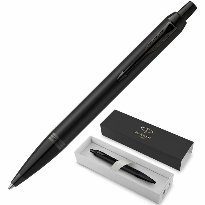 Ручка шариковая Parker IM Achromatic Matt Black синяя (артикул производителя 2127618)