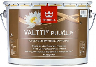 Масло для древесины Tikkurila Valtty Puuoljy / Тиккурила Валти (9 л)