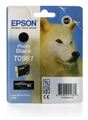 Картридж Epson C13T09614010 Stylus Photo 2880 (Photo Black)