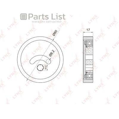 LYNXAUTO PB5026 1шт