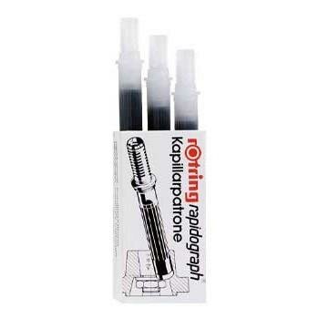 Картридж для рапидографа Rotring S0194640 картр.:черный (упак.:3шт) S0194640