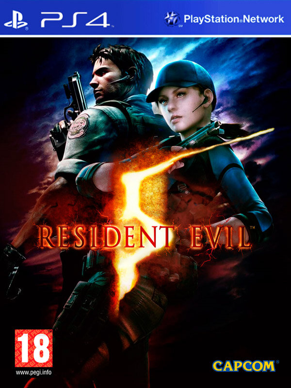 PlayStation Игра Resident Evil 5 (английская версия) (PS4)