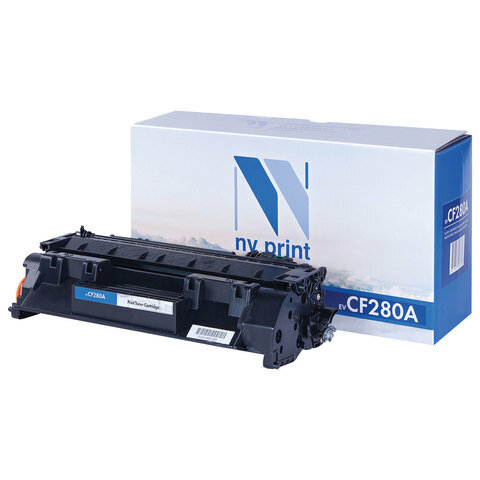 Картридж лазерный NV PRINT (NV-CF280A) для HP LaserJet Pro M401/M425, комплект 2 шт., ресурс 2700 стр.