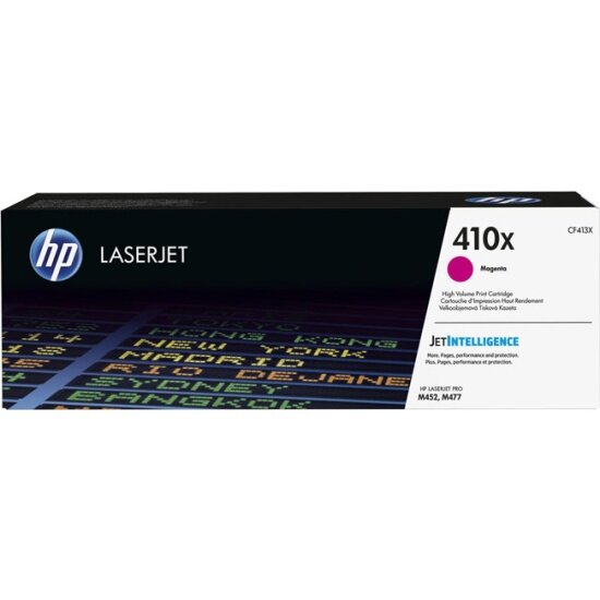 Картридж HP CF413X 410X для LaserJet M452/477 Magenta увеличенной емкости 5K