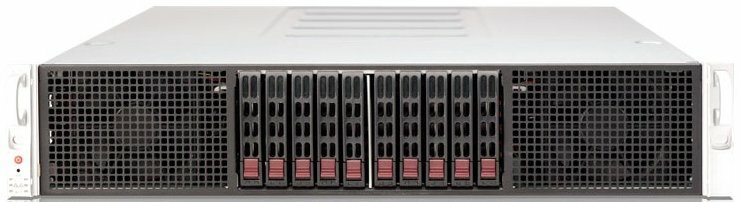 Серверная платформа Supermicro SYS-2029GP-TR/2U/2x3647/ 16xDDR4-2933/ 10x2.5"