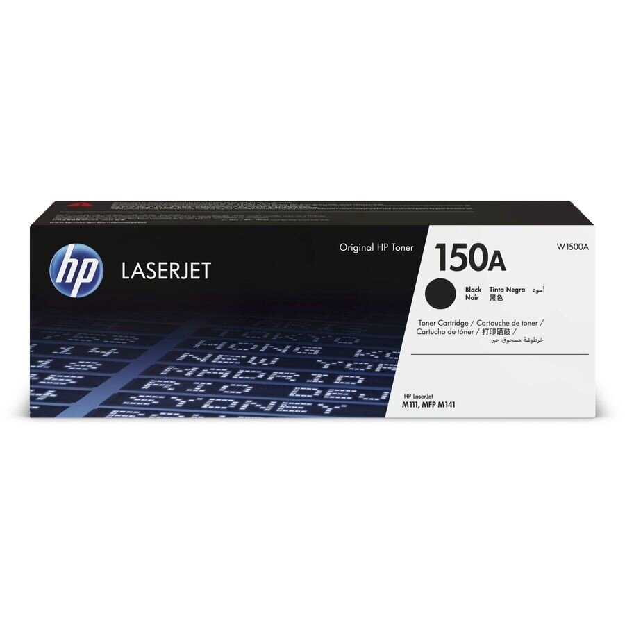 HP Картридж лазерный HP 150A W1500A черный (975стр.) для HP HP LJ M111, M141