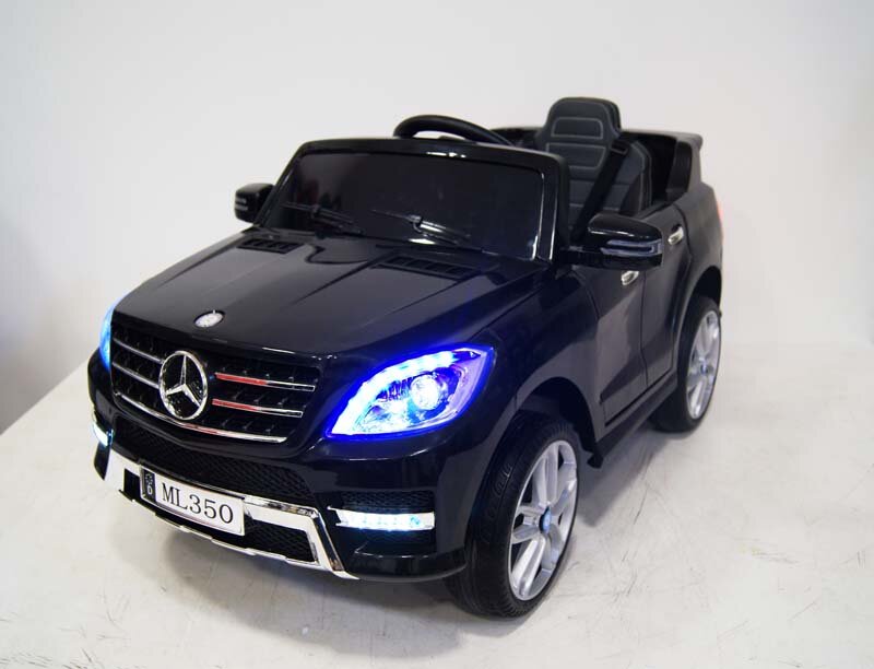 RiverToys Автомобиль Mercedes-Benz ML350, черный глянец