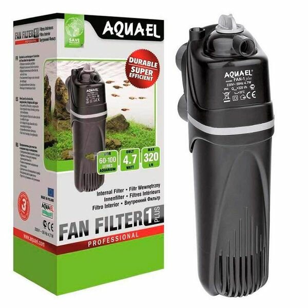 Aquael Фильтр внутренний Aquael FAN-1 plus для аквариума до 100 л, 320 л/ч