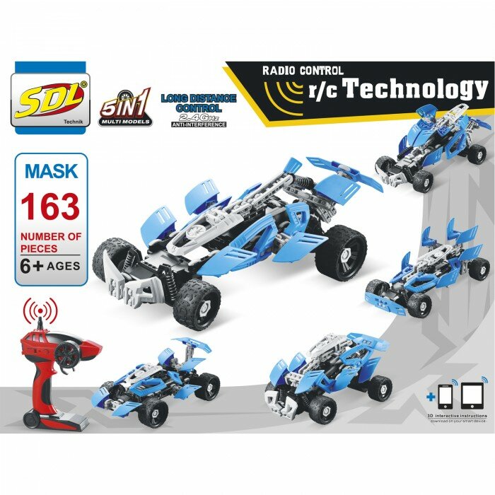 Technic 3D на радиоуправлении Mack R/C (163 детали)