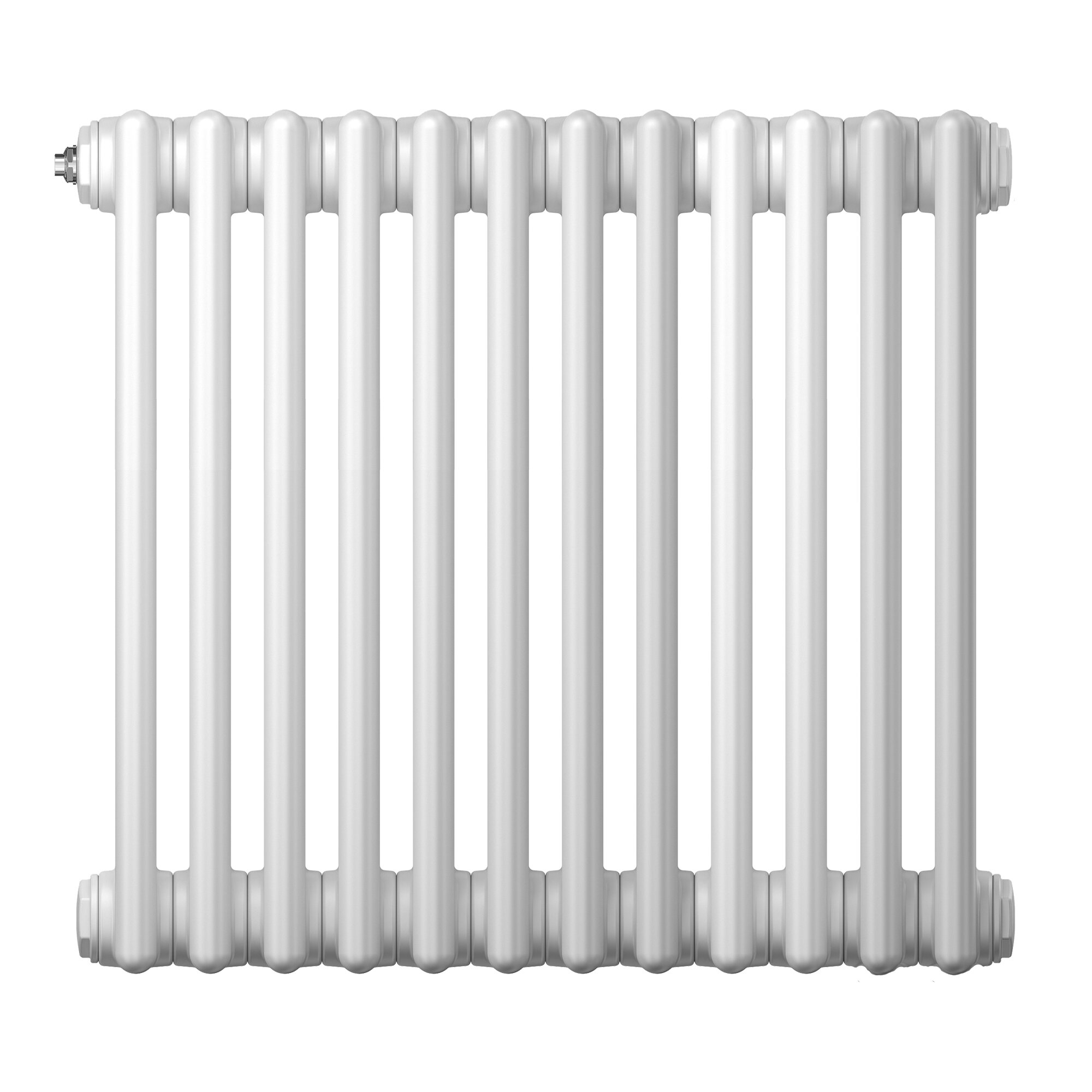 Радиатор трубчатый Zehnder Charleston 3050 х 06 секции, нижнее подключение, цвет белый RAL9016
