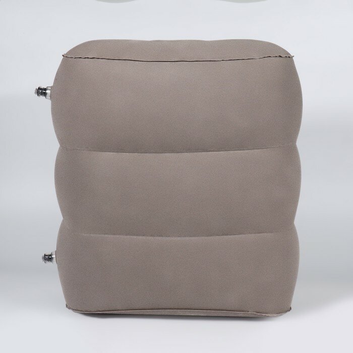 ONLITOP Подушка надувная, 46 × 33 × 45 см, в чехле, цвет серый - фотография № 6