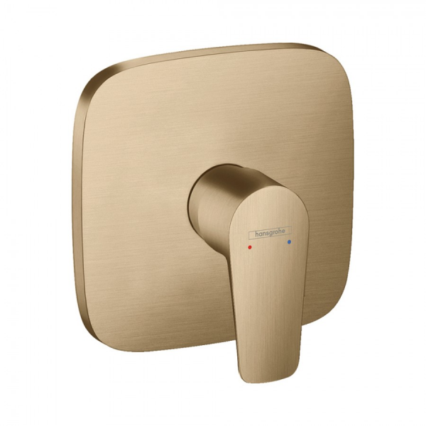 Смеситель hansgrohe Talis E для душа однорычажный, СМ, 71765140, шлифованная бронза