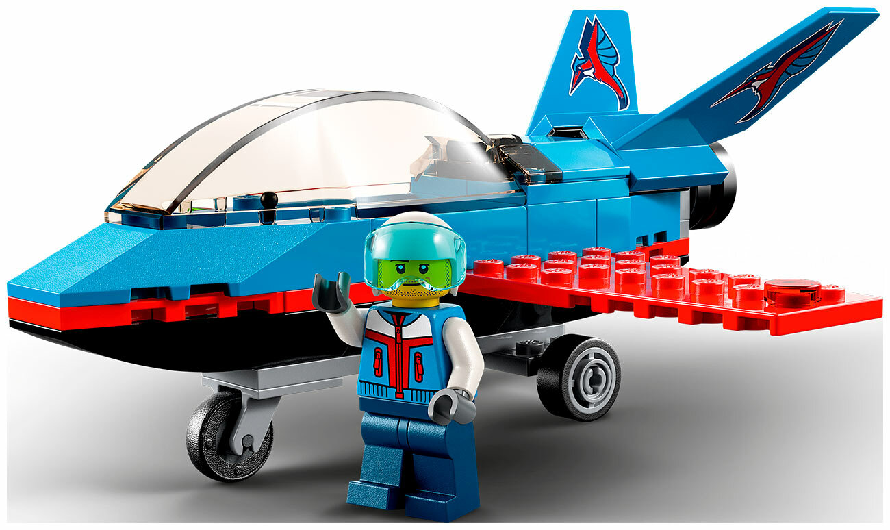 Конструктор LEGO Lego City Great Vehicles Трюковый самолёт 60323