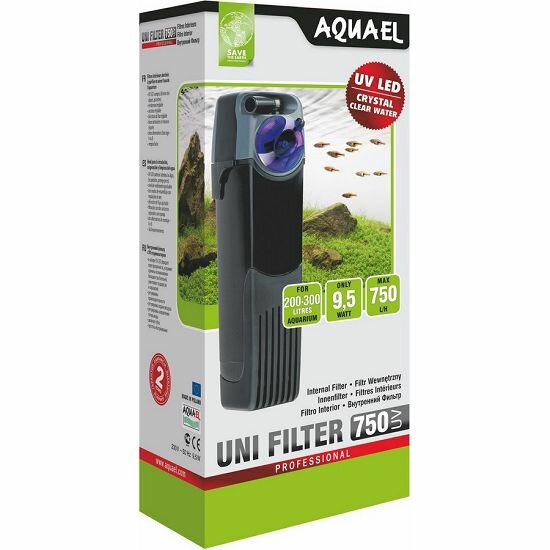 Aquael Unifilter 750 UV POWER внутренний аквариумный фильтр, 750 л/ч