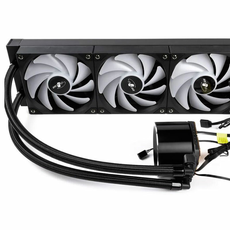 Система охлаждения жидкостная Eurocase TDP 300W Intel LGA17XX/115X/1200/2011 AMD AM2/AM2+/AM3/AM3+/AM4+/AM5/FM1/FM2/FM2 - фото №4