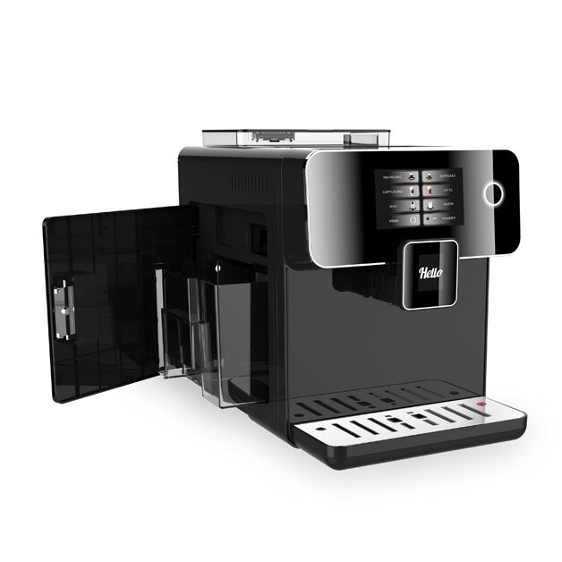Автоматическая кофемашина ROOMA A10S, зерновая, профессиональная, водопровод, без экрана на диспенсере. - фотография № 3