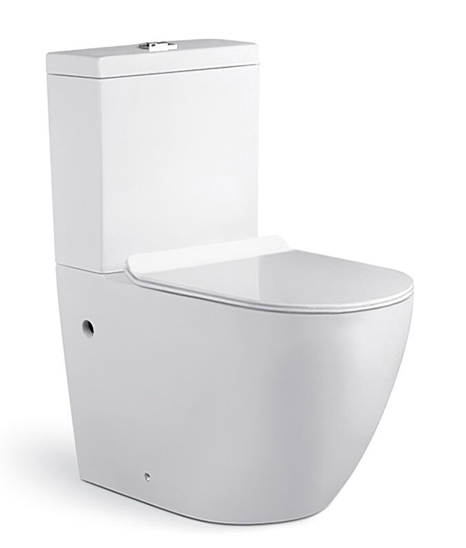 Унитаз-компакт Azario Corsa AZ2062S с крышкой-сиденьем с микролифтом