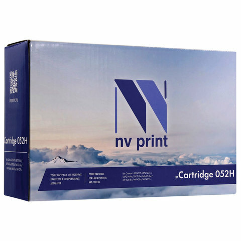 Картридж лазерный NV PRINT (NV-052H) для CANON MF421 / LBP212/ 215 комплект 16 шт. ресурс 9200 страниц