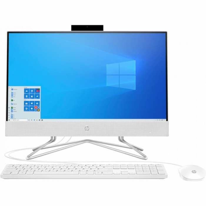  HP 22-df0013ur 14P52EA#ACB NT 21.5" FHD(1920x1080) Celeron J4025, 4GB DDR4 2400 (1x4GB), HDD 1Tb, Intel Internal Graphics, noDVD, kbd&mouse wired, HD Webcam, Snow White, Win10, 1Y Wty