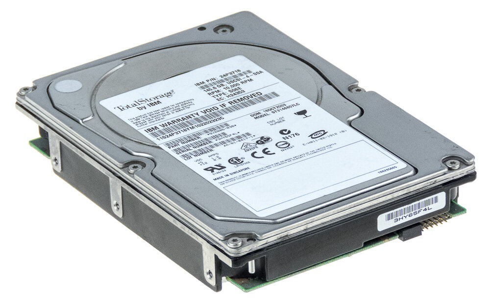 17P6310 HDD IBM Total Storage 72,8Gb (U320/15000/8Mb) 80pin