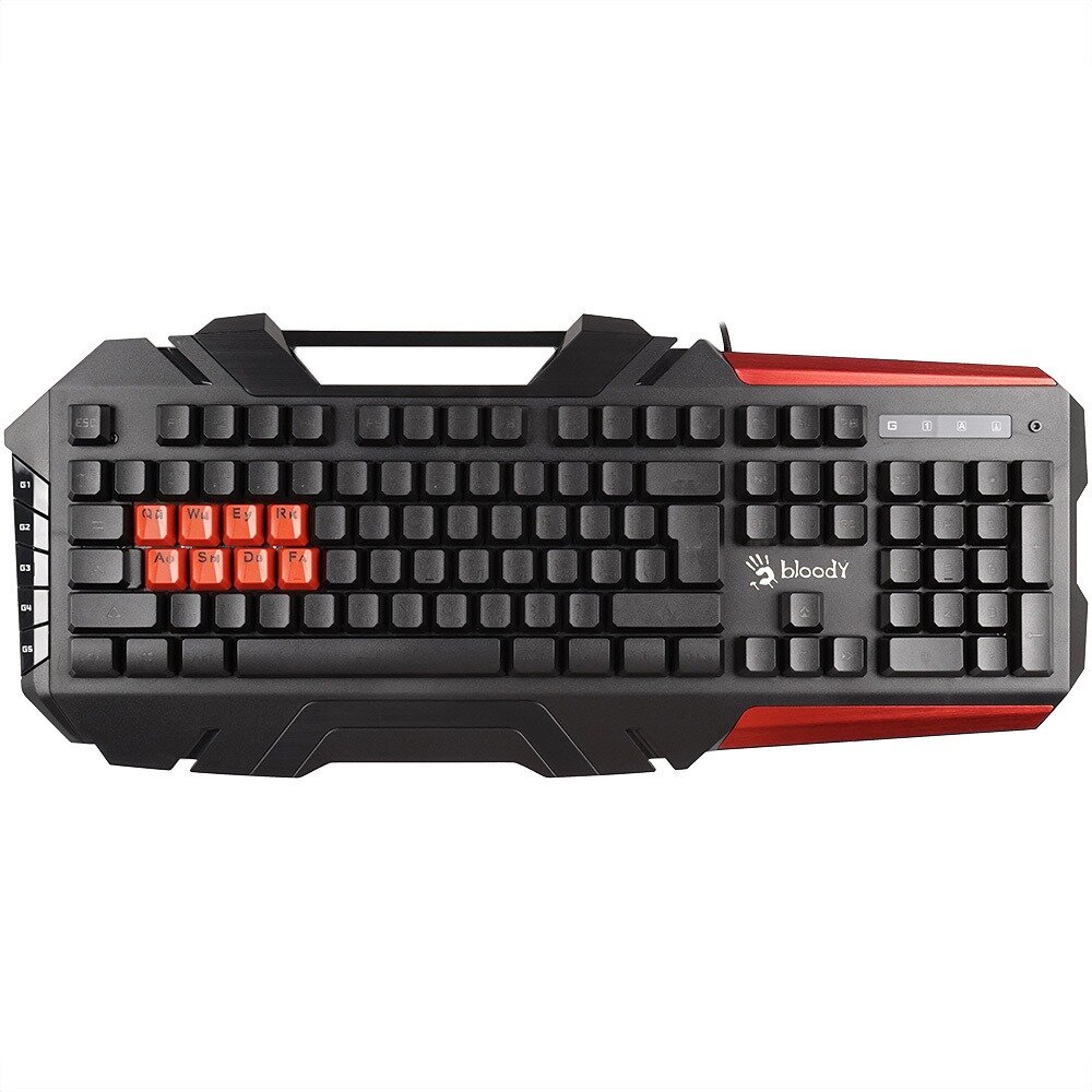 Клавиатура A4Tech Bloody B3590R Black Red