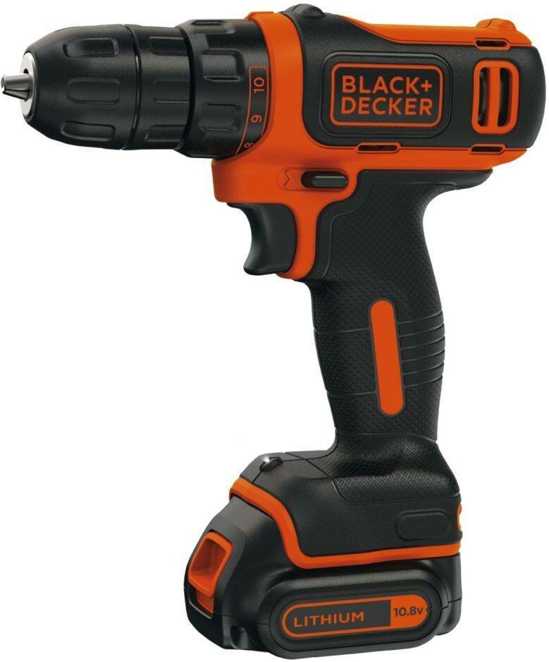 Дрель-шуруповерт Black+Decker BDCDD12-QW