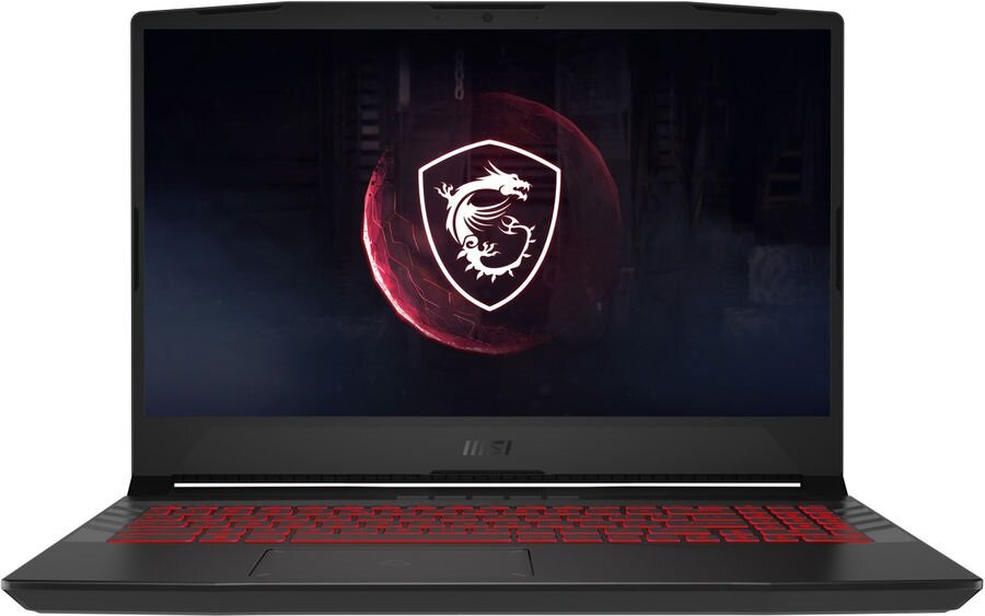 Ноутбук MSI GL66 11UCK-423XRU 15.6" FHD, i7-11800H/8Gb/512Gb SSD/no ODD/NVidia RTX305 4Gb/DOS/серый 9S7-158224-423