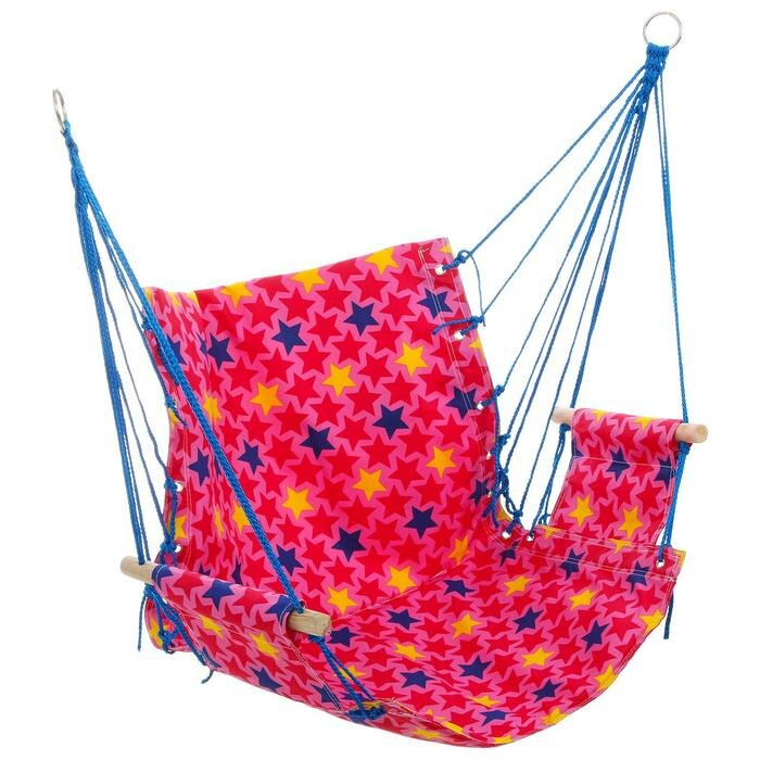 Гамак-кресло подвесное, цвета микс - фотография № 9
