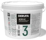 Derufa Professional Interior Paint ТМ / Деруфа Интерьер 3 (TM) - Акриловая краска для стен и потолков матовая 9л - изображение