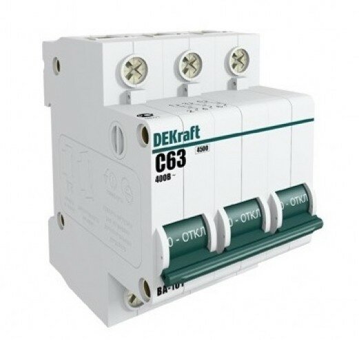   DEKraft -101 3P 25  C 4,5 (Schneider Electric), . 11080DEK