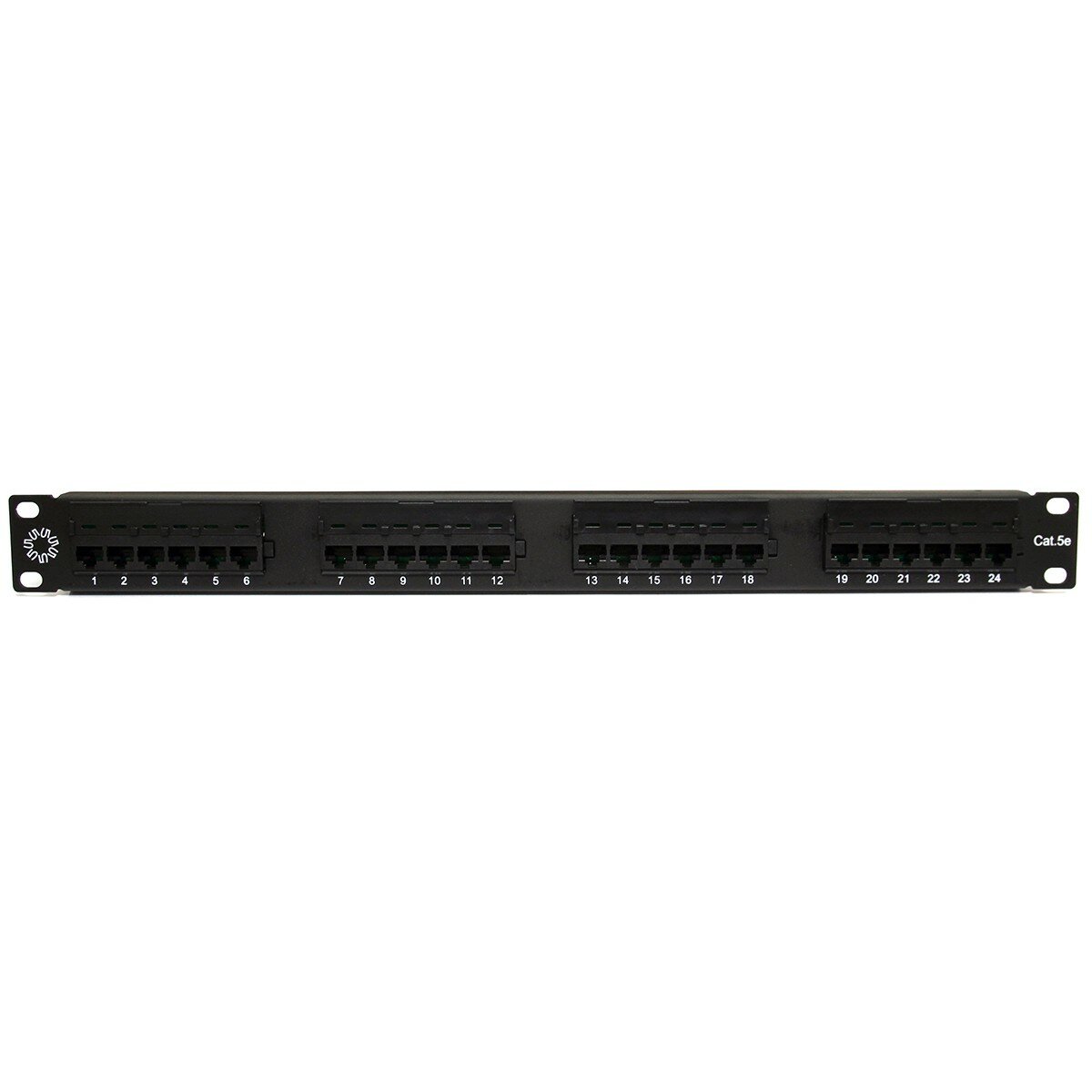 5bites PPU55-01 Патч-панель UTP 5E 24P KRONE 110 DUAL IDC 1U 19"