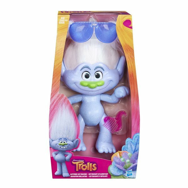 Большой Тролль "Даймонд", игрушка Hasbro Trolls B8999