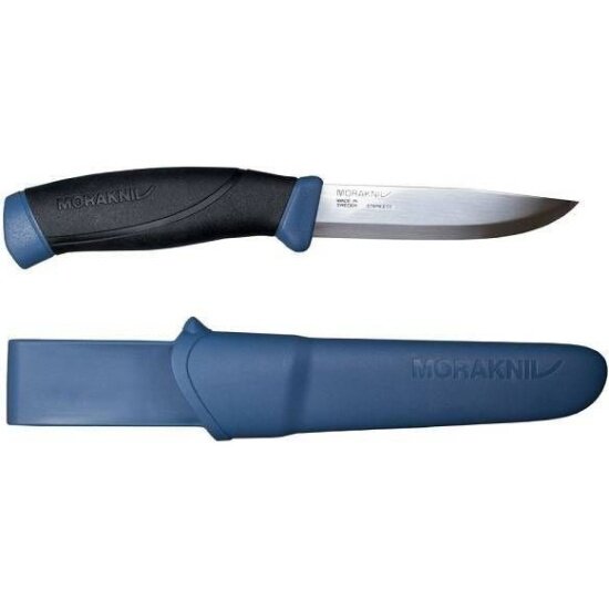 Нож туристический MORAKNIV Companion Navy Blue, нержавеющая сталь, 13164