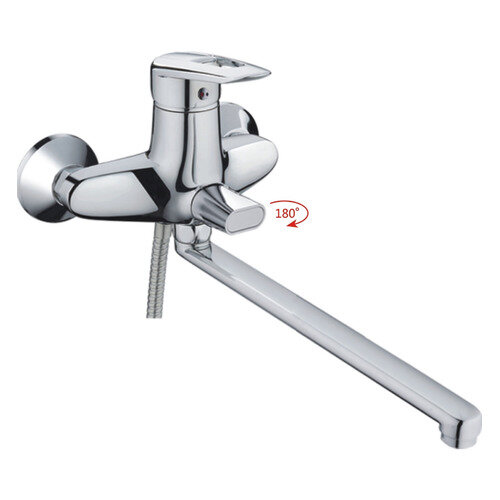 Смеситель для ванны HAIBA HB07 HB2207, хром [HB2207]