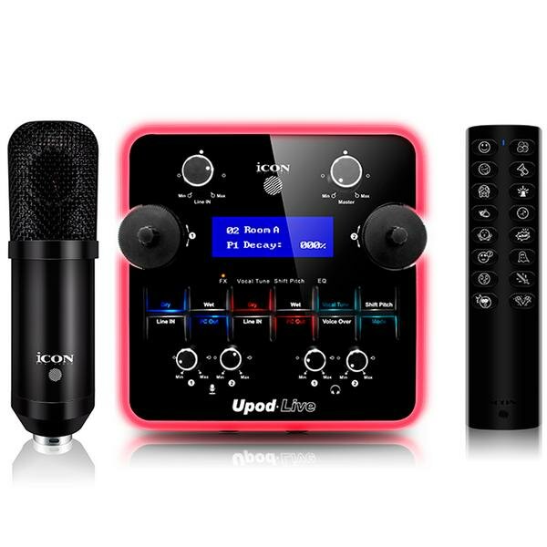 Комплект для домашней студии с микрофоном iCON Upod Live + M5 Combo set