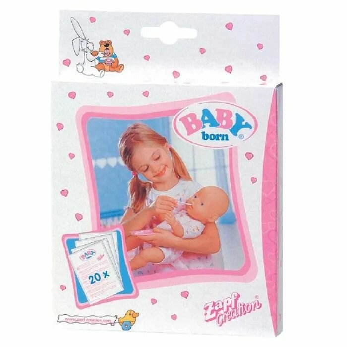 Zapf Creation AG Игрушка BABY born Детское питание 12 пакетиков, 779-170