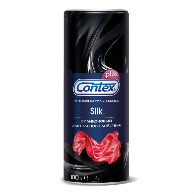 Contex [Контекс] Plus Гель-смазка Silk силиконовая 100мл