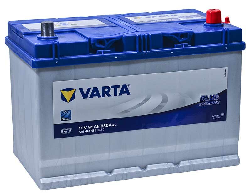   Varta Blue Dynamic Asia G7 95 / 830 A . .   (306x173x225) 595404  