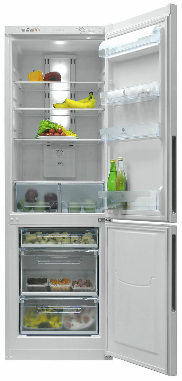 Двухкамерный холодильник Позис RK FNF-170 рубин правый - фотография № 2
